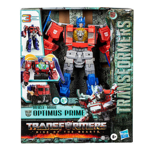 Hasbro Transformers: Aufstieg der Bestien Beast-Mode Optimus Prime 2