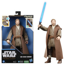 Star Wars Galattic Action Obi-Wan Kenobi Action Figure Interactive Toys per ragazzi e ragazze di 4 anni