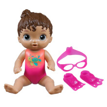 Poupée Baby Alive Sunny Swimmer (Cheveux Bruns)