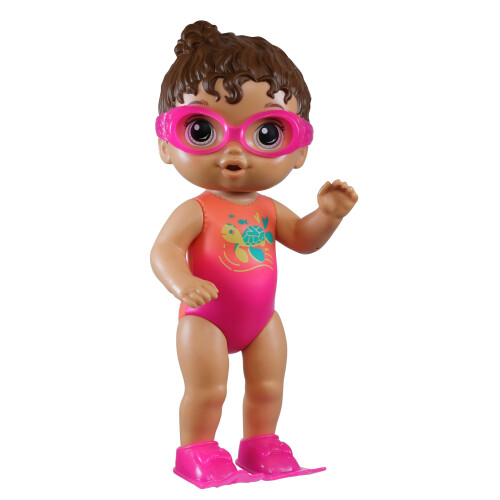 Poupée Baby Alive Sunny Swimmer (Cheveux Bruns) 2