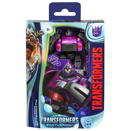 Transformers Transformers EarthSpark Deluxe Class Chaos Terran Aftermath Rob de 5 polegadas, figura de ao, brinquedos interativos para meninos e meninas de 1