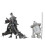 Star Wars STAR WARS The Black Series The Ronin & R5-D56 Visions Premium Collectible 6 polegadas Action Figure 2-Pack 1