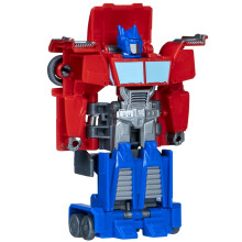 Transformers EarthSpark 1-Step Smash Changers Optimus Prime 4-Inch Action Figure  Robot Toys for Boys and Girls 6 and Up