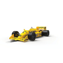 Scalextric Lotus 99T Camel #11 1987 Monaco GP Satoru Nakijima 1:32 Slot Race Car C4355, Geel