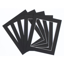 Frame Company Pack of 10 Passe-partouts 9x7 for Image Size 8x6 Cream