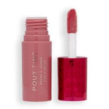 Makeup Revolution Pout Tint Lip Lip Gloss Lightweight & Building Formula Gloss pentru a pata finisaj dulce roz 0.1 fl.oz.
