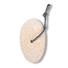 Eco Bath Natural Hohkakivi vulkaaninen kivi (sileä köydellä) Harmaa
