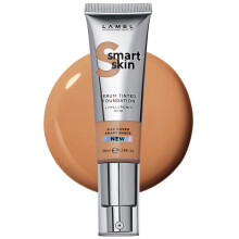 Lamel- Smart Skin Serum Tinted Foundation - 408 Honey | Smoothens skin | Weightless texture| Blurs pores | SPF 30+ | All-day wear | 35ml