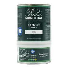 Rubio Monocoat Wood Stain & Finish 175 ft? - Fern | Oil Plus 2C | Quick-Dry  Eco-Friendly Linseed Wood Oil for Indoor Use  Includes Accelerator (