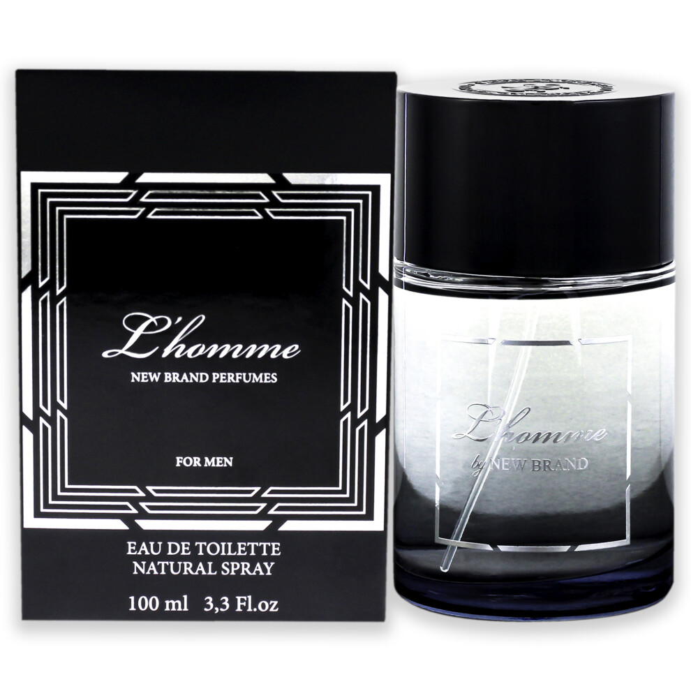 New Brand L Homme By For Men - 3.3 Oz Edt Spray