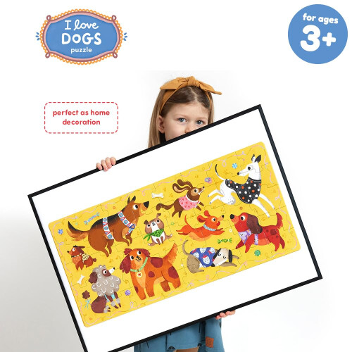 Ich liebe Hunde Puzzle 3+ Bodenpuzzle 2