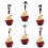 Seyal Tiny Tan Cupcake Topper 1