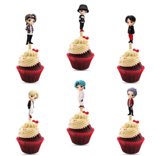 Seyal Tiny Tan Cupcake Topper