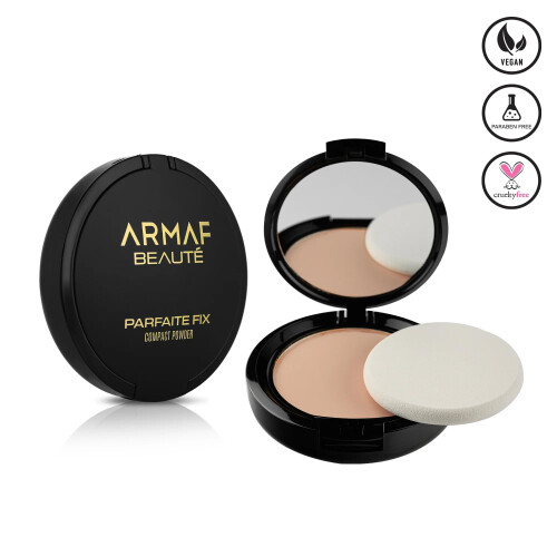 Armaf Armaf Beauty? PARFAITE FIX - COMPACTO POWN PODER PODO PODO COMPACT para acabado impecable 6 tonos para elegir | Justo 1