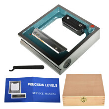 mitoharet 6 x 1-1/2 x 6 inch Precision Machinst Frame waterpas 303-9507 Gebruik voor het afstellen en controleren van horizontale en verticale opperv