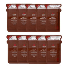 Leaders Mediu Amino Pore-Tight Facial Sheet Mask | Aminohappokompleksi Tea Tree Oil Sinkki PCA akneen taipuvaiselle rasvaiselle iholle minimoi huokos
