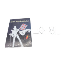 AIMOFAMAG MEMINER METAL IRON WIRE PROCEDICTION Magic Professional Magician Gimmick Magic Trick (8 Diamond)