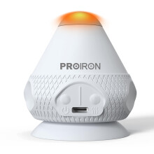 Proiron Selbstmassage-Werkzeug Vibration Massagebugel Hand frei mit Saugnapfbecher Hitze Massagebast