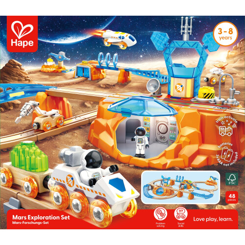 Hape Set Railway Explorations su Marte 1
