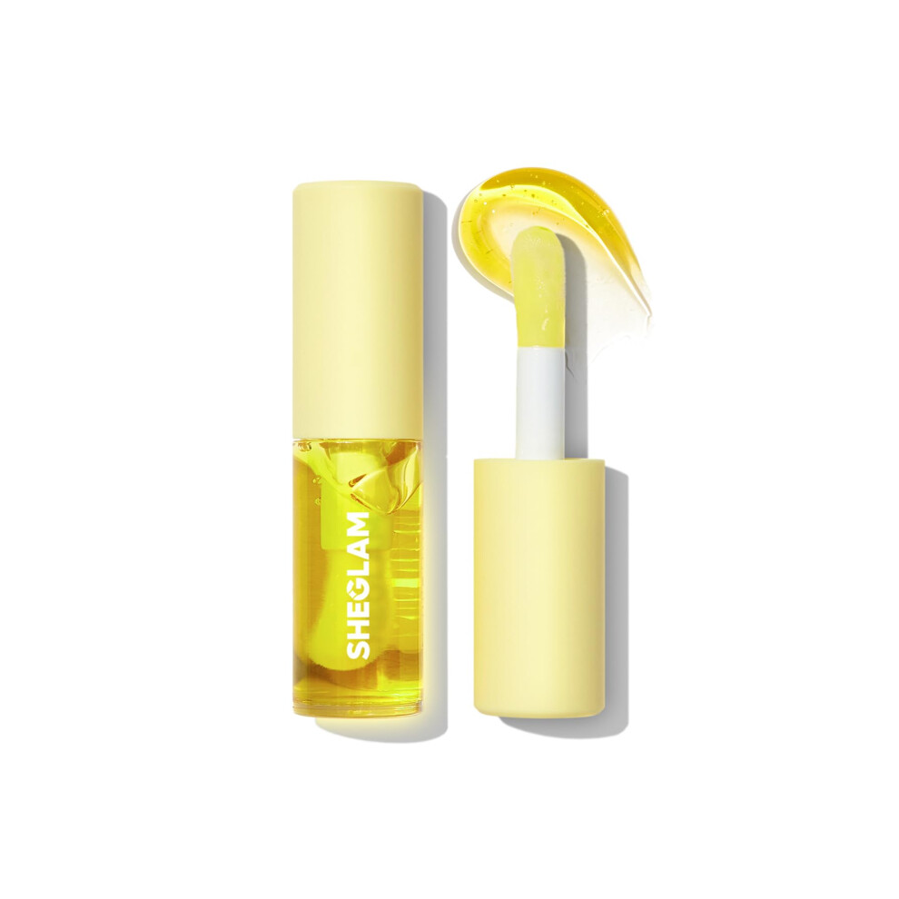 Sheglam Jelly Wow Hydrating Non-Sticky Lip Oil Moisturizing Plumping Lip Gloss - Grapefruit Glow