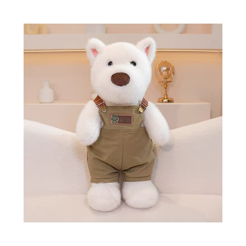 (Brown) Cute West Cartoon Highland Overalls Plush Dolls Decorations Room Pillows-image-OPC-PHRGJ95-NEW