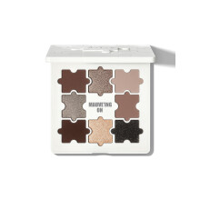 Sheglam cu 8 culori stralucitoare paleta de ochi de ochi netede, amestecabile jigsaw fard de ochi paleta-mauve'ing pe
