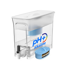 Waterdrop Slim Alkaline Water Filter Dispenser 35-Cup Large Capacity 100-Gallon Long-Life Faster Filtration Reduces Chlorine PFOA/PFOS and
