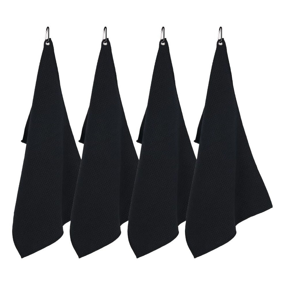 watchget Barista Towels 4 Pack - Espresso Machine Microfiber Cloth Set 12""""x20"""" Professional Coffee Towels for Barista Coffee Bar Espresso Mic