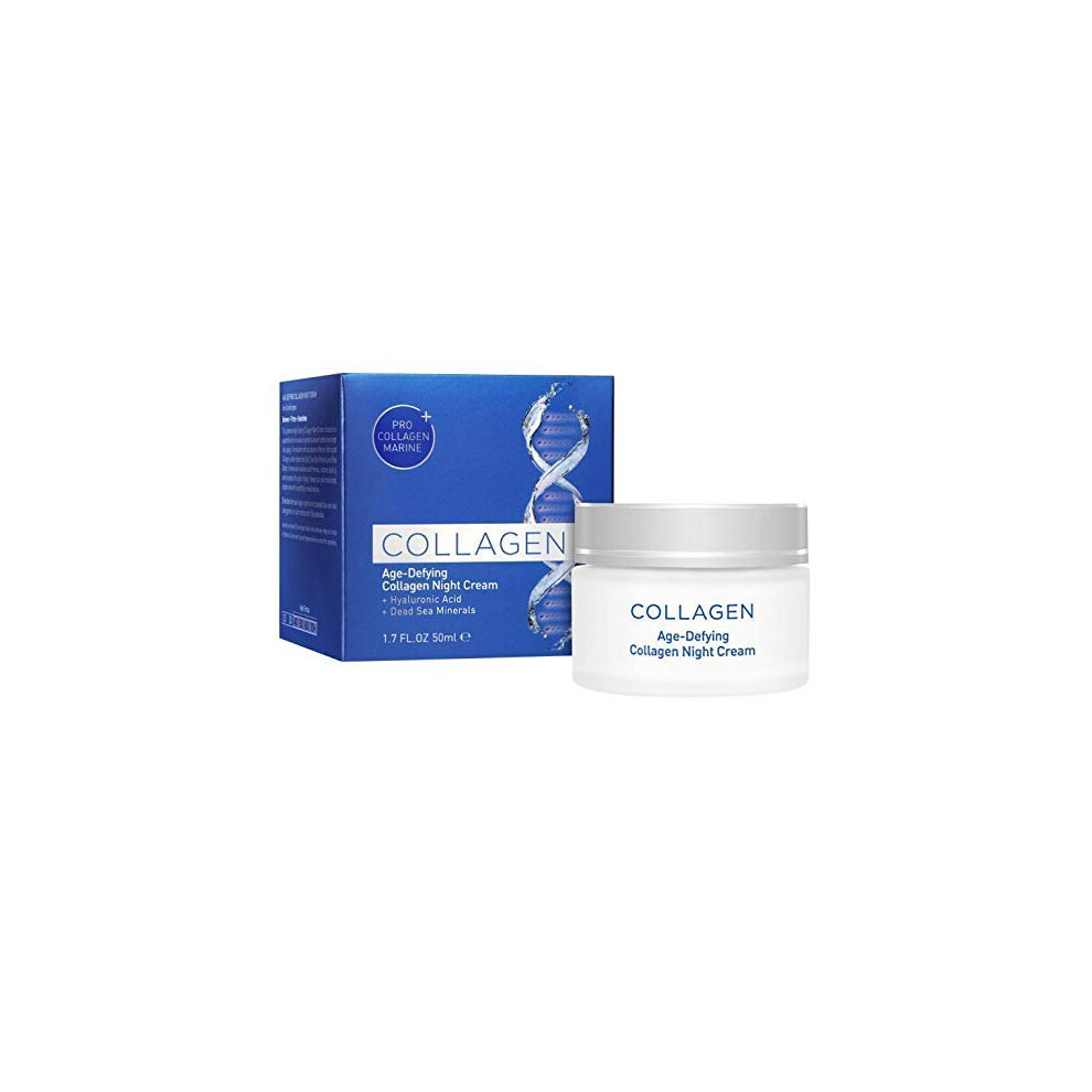 Edom Perfect Collagen Age-Defying Night Moisturizer Cream, For All Skin Types 1.7 Fl.oz