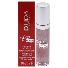 Pupa Milano Brillo Labios, Miss Milano - Brillo Extremo, Efecto Volumen, Hidratante, No Pegajoso, Textura Cremosa - 0.17 Oz