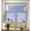 Crearreda CR-64003: Gerberas Flowers Window Decal Multi 2