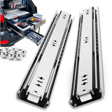 Diamante Reguda Heavy Duty Slides extensie completa Alergatori de blocare cu blocare 16 18 20 22 24 26 28 30 32 34 36 38 40 inch Side Montaj late