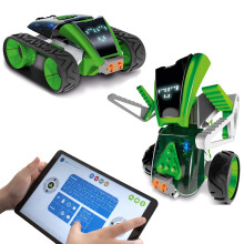 Play Visions Buildable & Programmable Toy Robot Kit for Kids - Bring Mazzy to Life - Create an Interactive Android or Rover Vehicle Model - Great