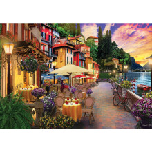 Anatolian Puzzle - Lake Como 2000 Piece Jigsaw Puzzle #3944