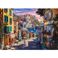 Anatolisches Puzzle  Italienische Sonnenuntergangskste, 3000-teiliges Puzzle Nr. 4932