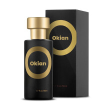 Okian Miesten Kφlnin infusoitu feromoni, joka houkuttelee naisia ??hδnen suihkepullonsa matkakoko 1,7 unssia