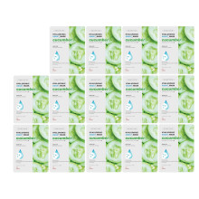 BEAUTY29 Hyaluronic Aqua Plus Essence Full Face Facial Sheet Mask 14 Sheets - 2 WEEKS SET (CUCUMBER - 14 pack)