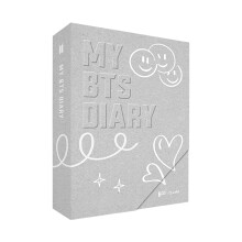 My BTS Diary - Verkligen förstå BTS: s koreanska meddelanden Officiella BTS -varor BTS Journal Concept Book Package Lär dig koreansk Slang & Buzz
