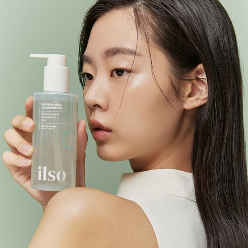 ilso Natural leo de Limpeza Suave/Remoo de Cravos de Maquiagem Diria 200mL 2