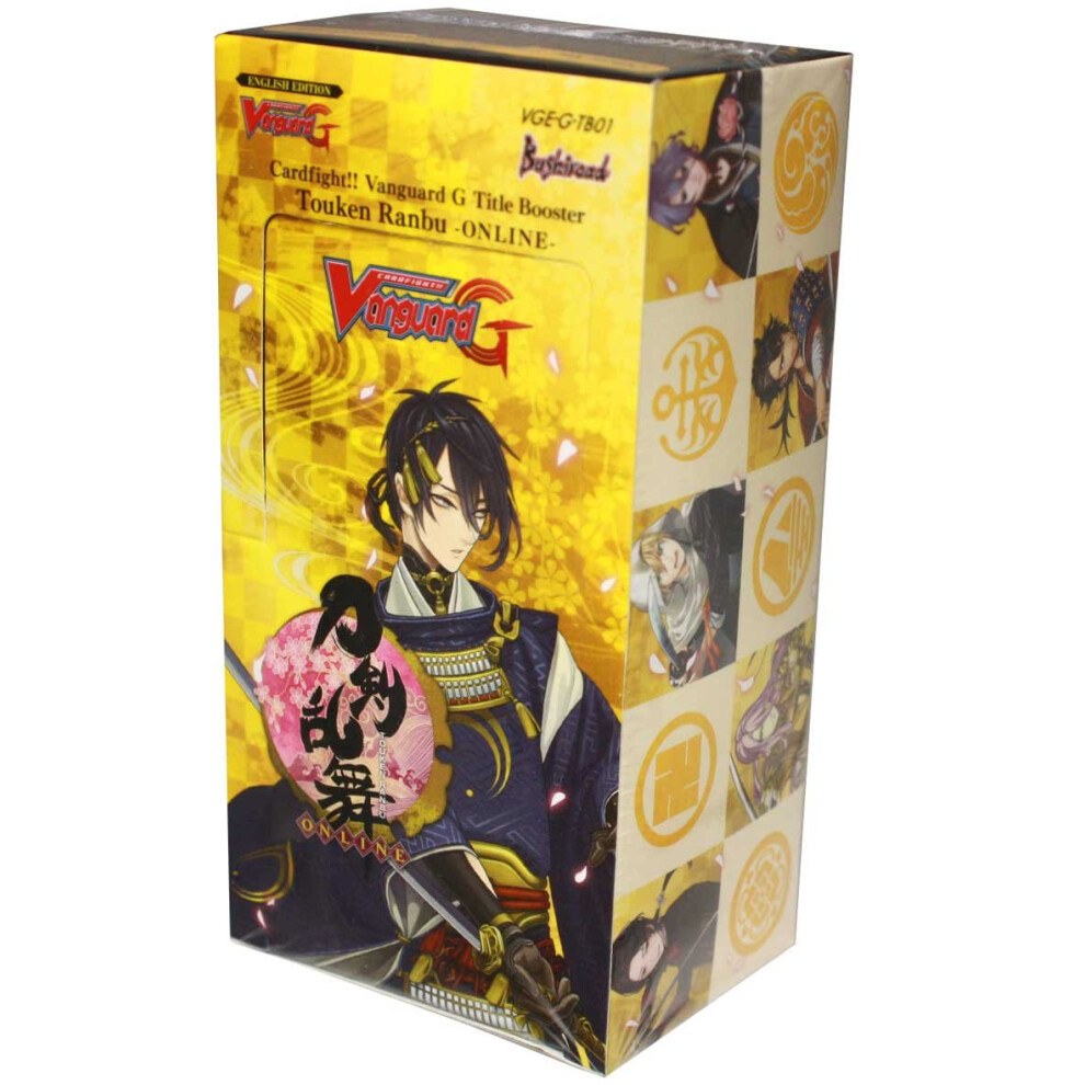 Vanguard Cardfight """"G-Title Booster Display 01 Touken Ranbu Online Card Game (Pack Of 12)