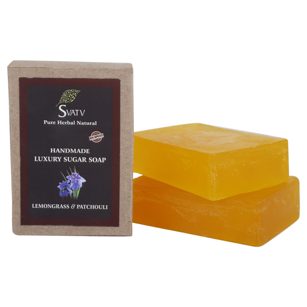 Svatv Handcrafted Soap With Natural Soothing Herbs Of Mango & Shea Butter For Men And Women - Exfoliating Bar Traditional Ayurvedic Herbal Soap