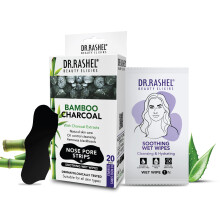 DR.RASHEL Charcoal Nose Pore Strips For Pore Cleansing, Instant And Painless Blackheads Removal | Deep Purifying Blackhead Remover Strips for Nose | 2