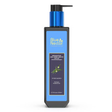 Blue Nectar Anti Hair Fall Shampoo med Amla, Honung och Mulethi, Paraben- och Sulfatfri Shampoo