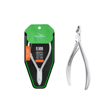 Nipcul cuticulelor din o?el dur premium - D -506 Precision unghia Nipper cu maxilar complet placat ?i arc unic