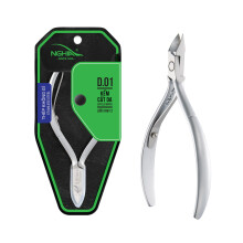 NGHIA CUTICLE NIPPER - D -01 MAW 12 | O?el inoxidabil | Durabil ?i ascu?it | Design ergonomic | Placat gri | Ideal pentru saloane ?i uz casnic