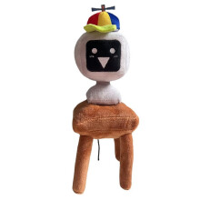 WeHDL Sprunki Plush 10"""" Cute Mr Fun Computer Plushies Toy for Fans Gift Soft Stuffed Figuer Doll for Kids Adults Birthday Christmas Choice fo