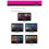 BYS Glitzer Gel Makeup Palette 8 Farben - Boogie Nights 3