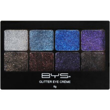 BYS Glitzer Gel Makeup Palette 8 Farben - Boogie Nights