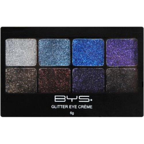 BYS Glitzer Gel Makeup Palette 8 Farben - Boogie Nights