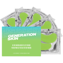 Generation Skin nplasti na tmav kruhy a otoky Maska pod ocima s kyselinou hyaluronovou a zelenm cajem Matcha Vegansk a krut nplasti na oci Zele